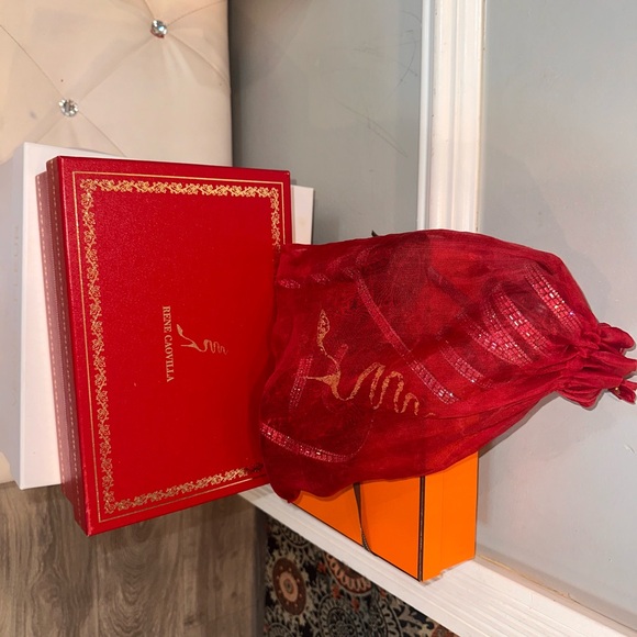 Rene Caovilla Black and Silver Heels Sophisticated Style, excellent condition - Picture 8 of 8